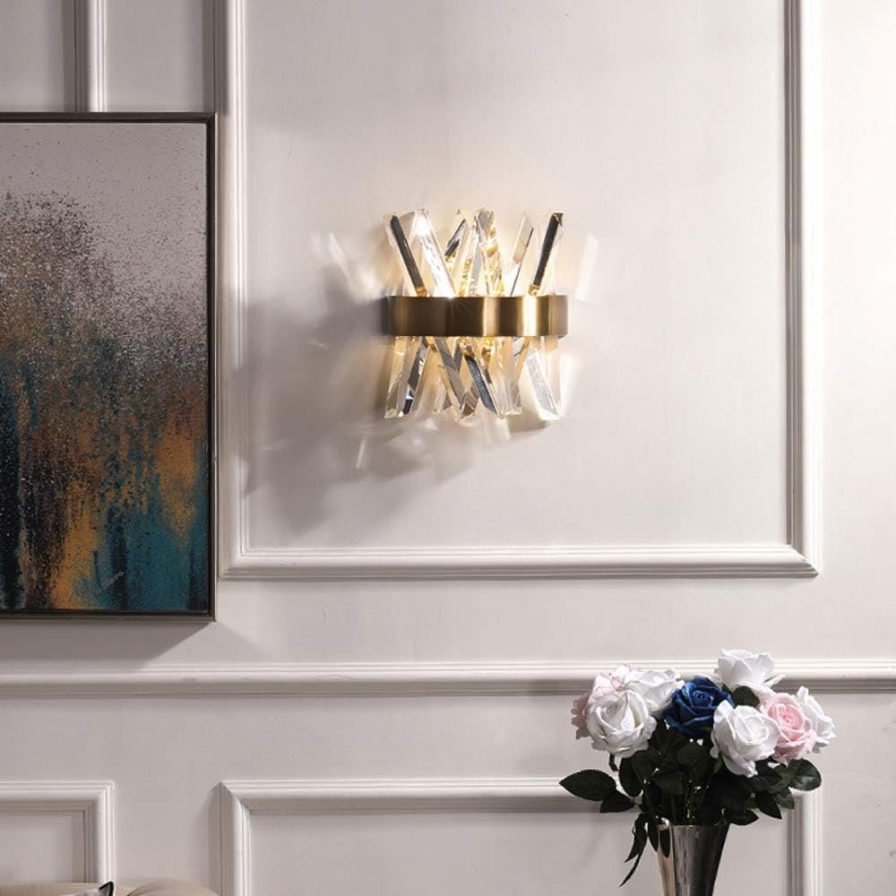 Zidna lampa kristalna W3004